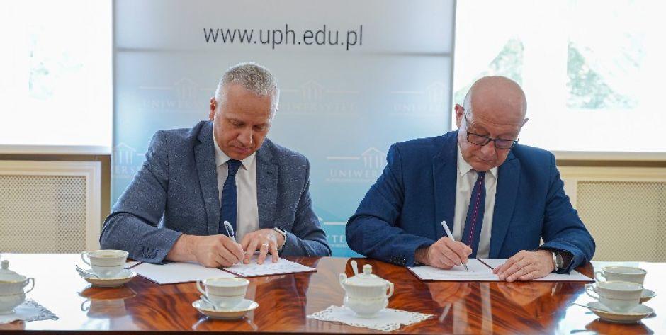 Umowa UPH i Mostostalu Siedlce o współpracy