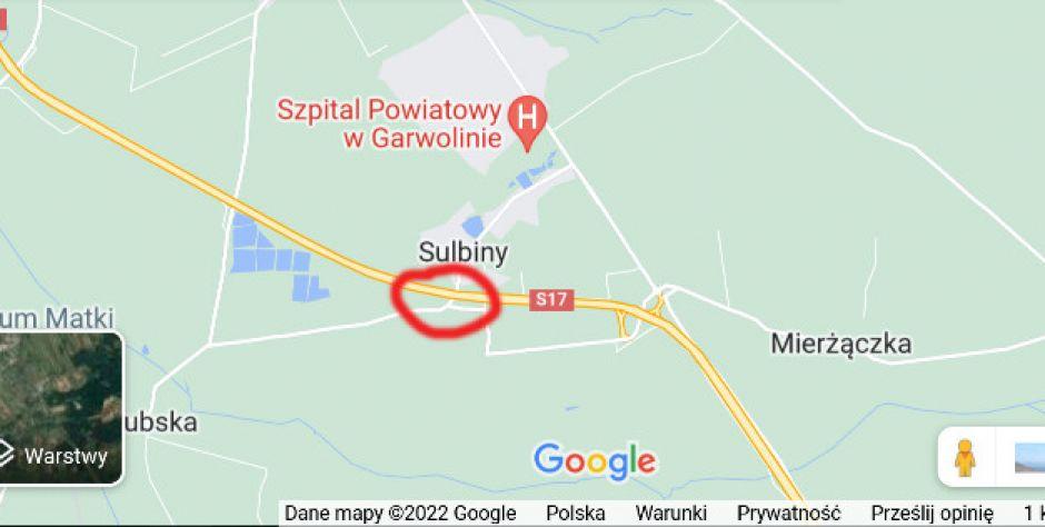 Motocyklista stanął w płomieniach - tragiczny wypadek na S17