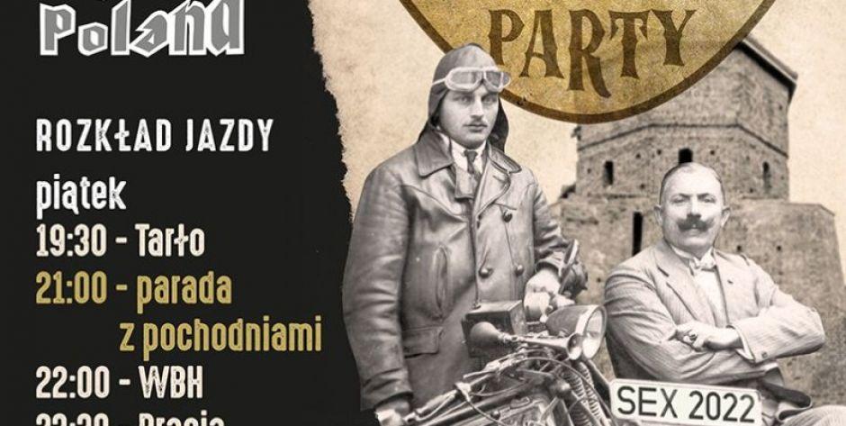 Parada motocyklistów. Z Liwa i z powrotem