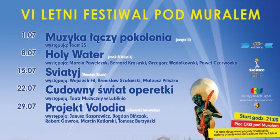 VI Letni Festiwal pod Muralem