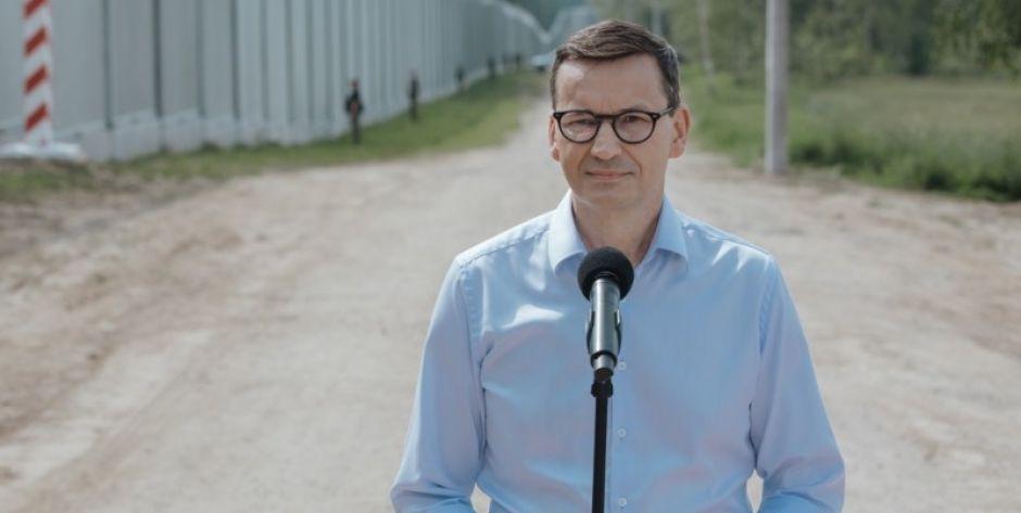 Zakończenie budowy płotu na granicy polsko-białoruskiej. Stalowe elementy wykonał m.in. Mostostal Siedlce