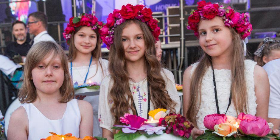 Nad Zalewem Karczunek w Kałuszynie Noc Świętojańska