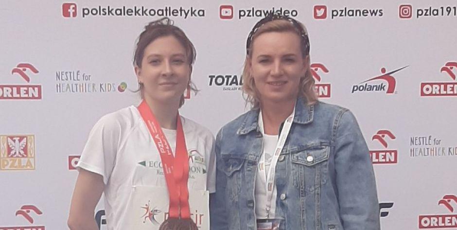 Podwójny brąz Wiktorii Wróbel w Mistrzostwach Polski U20