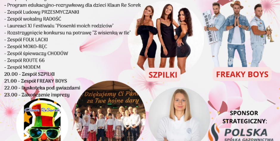 XIV Festiwal Kuchni Regionalnej „Z wiśniowym smakiem” w Wiśniewie z Klaudią Budny, muzyką ludową i disco-polo