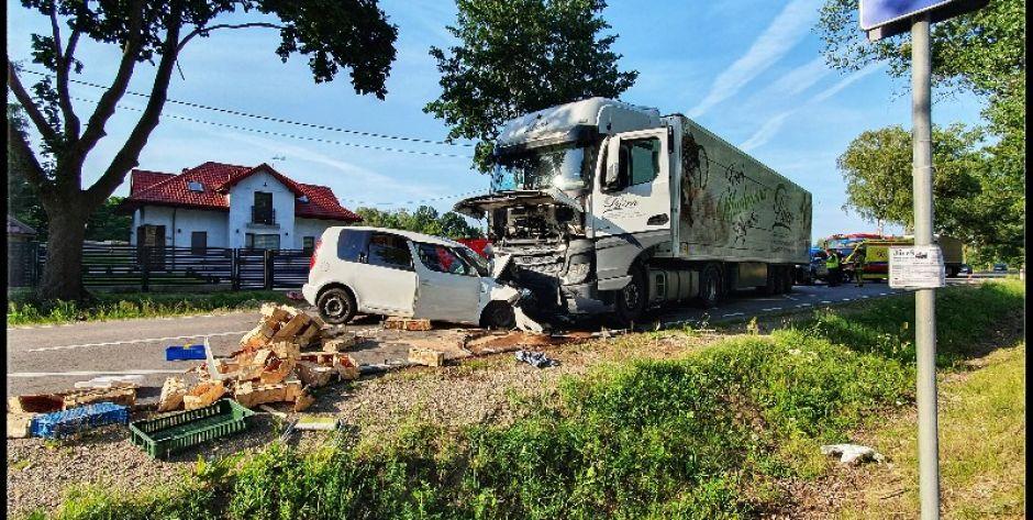 Śmiertelny wypadek na DW 698 w kierunku miejscowości Mordy