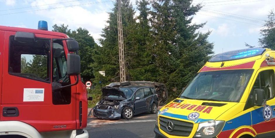 Wypadek w Hołowczycach. Ucierpiały dzieci