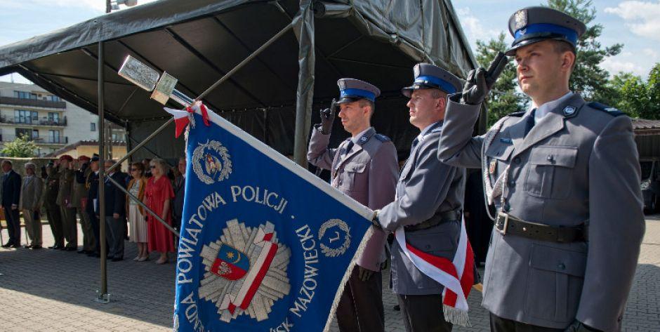 Święto Policji w Komendzie Powiatowej Policji w Mińsku Mazowieckim