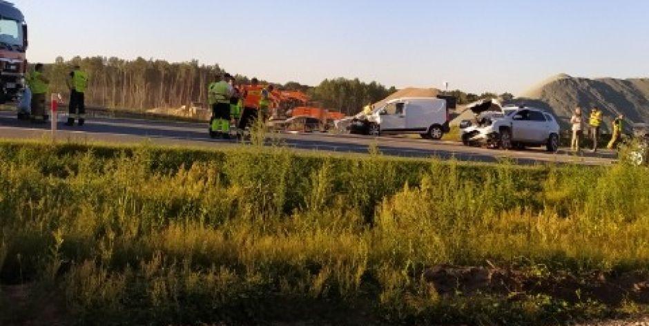 Utrudniania na trasie Siedlce-Kałuszyn 