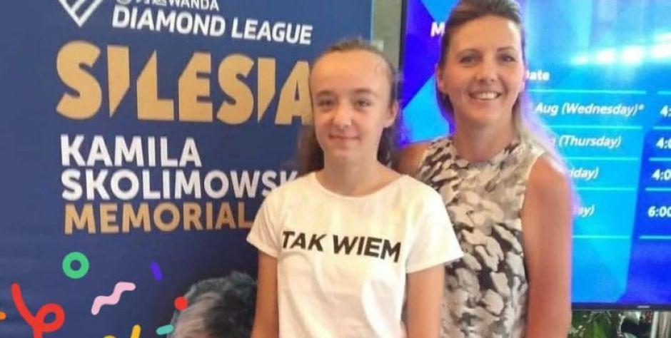 Start Julii Chodowiec z IKS Siedlce w Memoriale Kamili Skolimowskiej