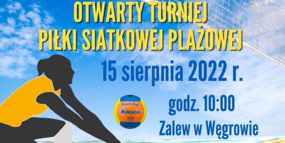 Otwarty Turniej Siatkówki Plażowej w Węgrowie
