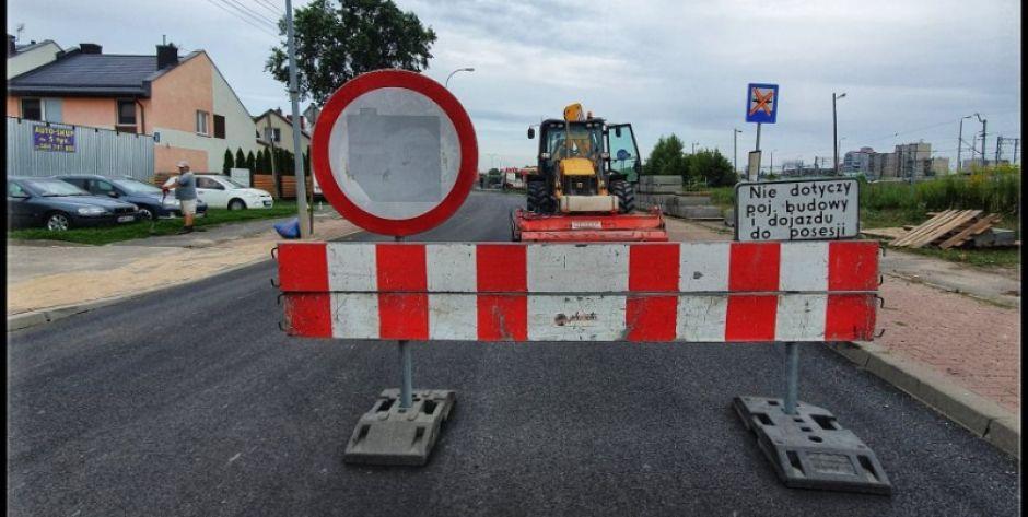 Siedlce: Ulica Składowa zamknięta