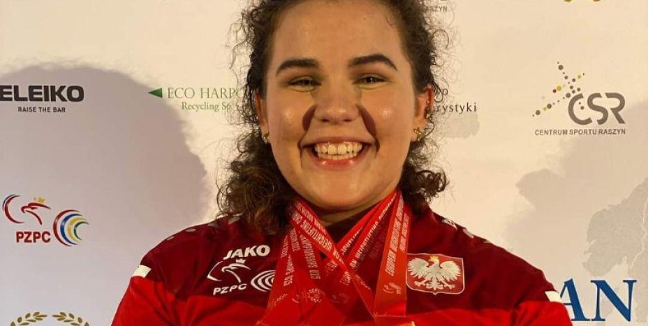 Julia Machniewska z LMPKPC Sokołów Podlaski ze złotym medalem mistrzostw Europy!