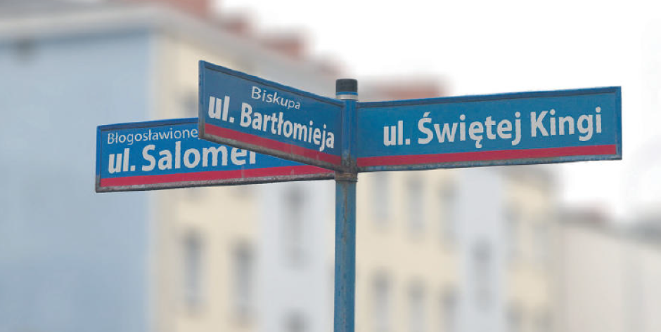 Święci patroni ulic w Łukowie ochroniliby miasto w razie wojny? 