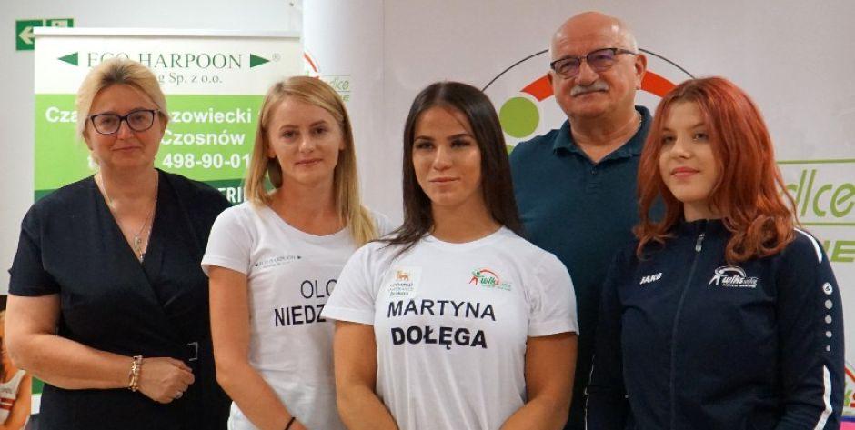 Martyna Dołęga, Olga Niedziałek i Ewelina Obłoza z nagrodami od prezesa (galeria zdjęć)