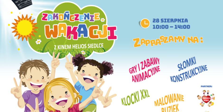Zakończenie wakacji z kinem Helios
