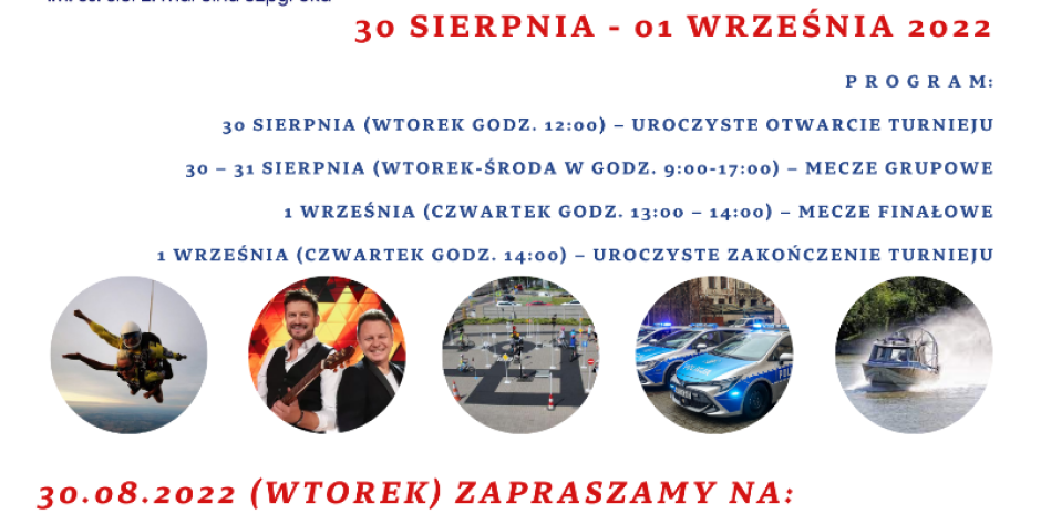 Międzynarodowy Turniej Służb Mundurowych w Piłce Nożnej – EUROPA CUP 2022 im. st. sierż. Marcina Szpyruka w Sulejówku