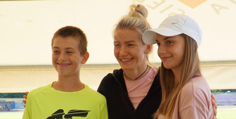 Siedlecki Finał Czwartków Lekkoatletycznych z Adrianną Sułek (galeria zdjęć)