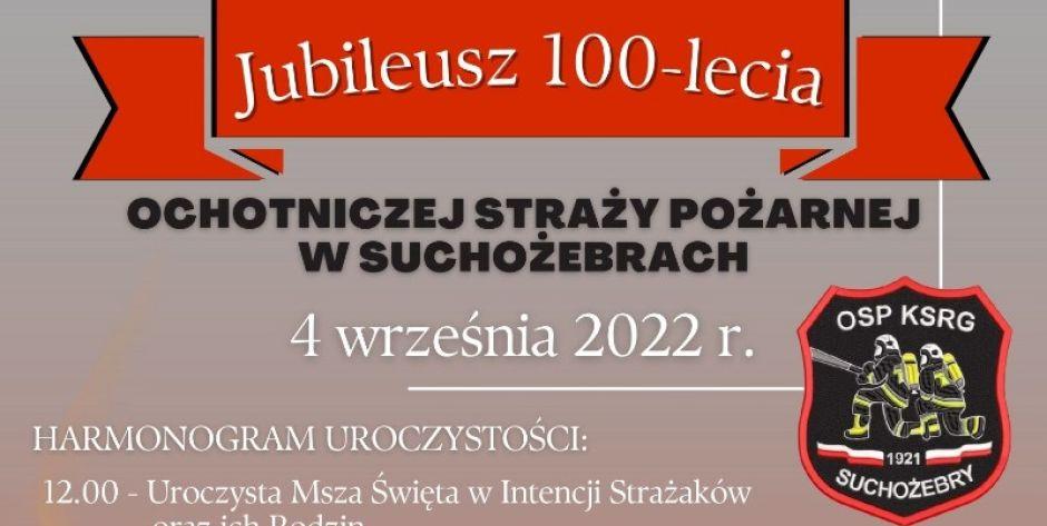 Obchody jubileuszu OSP w Suchożebrach