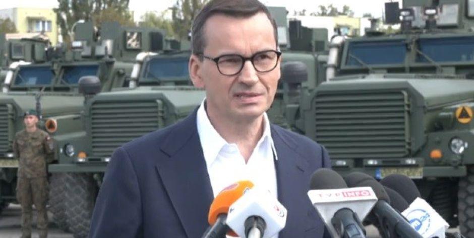 Premier Morawiecki w Siedlcach o bezpieczeństwie - 18 Dywizja jedną z najsilniejszych w Europie