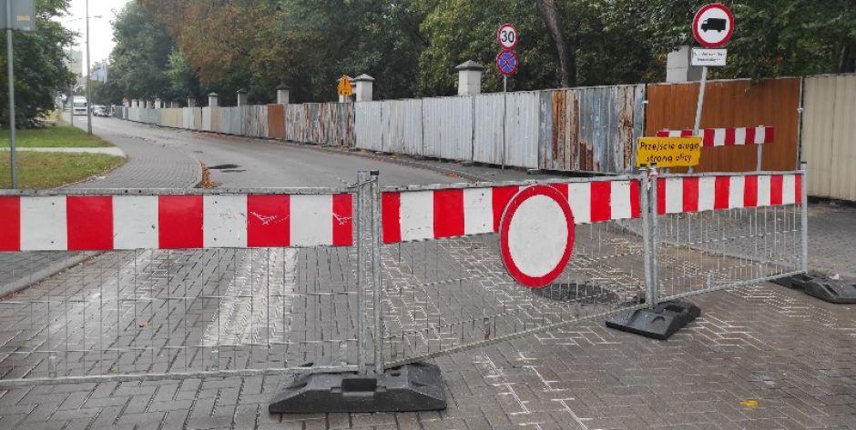 Poranny paraliż w okolicach ul. Wiszniewskiego w Siedlcach