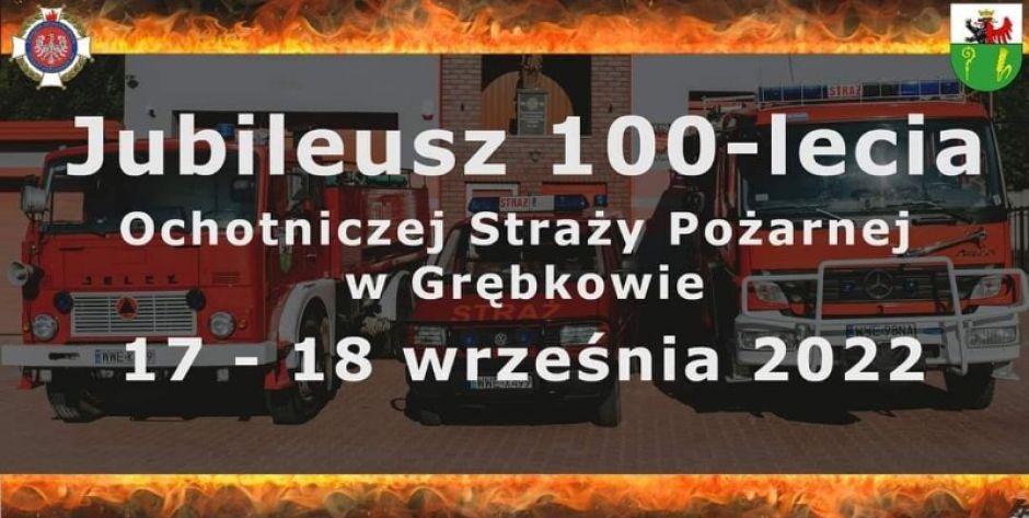 Jubileusz OSP w Grębkowie