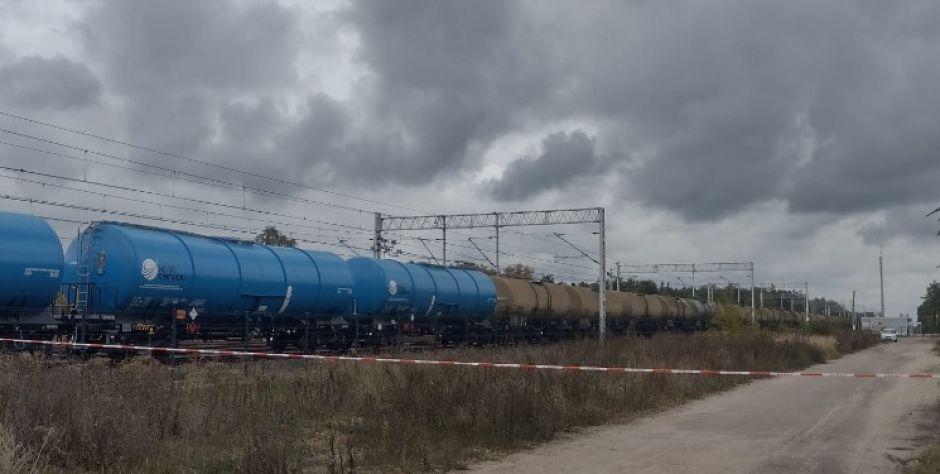 Sadowne: Rozszczelnił się wagon z metanolem