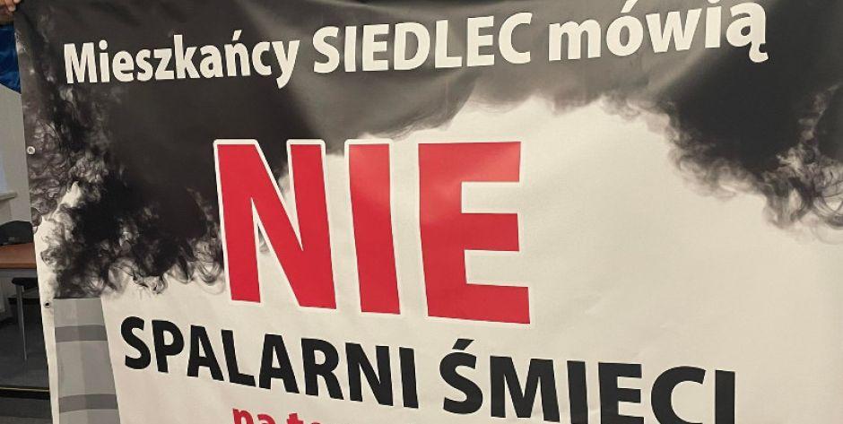 Nie dla spalarni śmieci w Siedlcach 