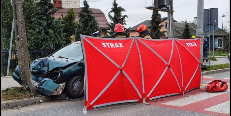 Śmiertelny wypadek na ul. Łukowskiej w Siedlcach