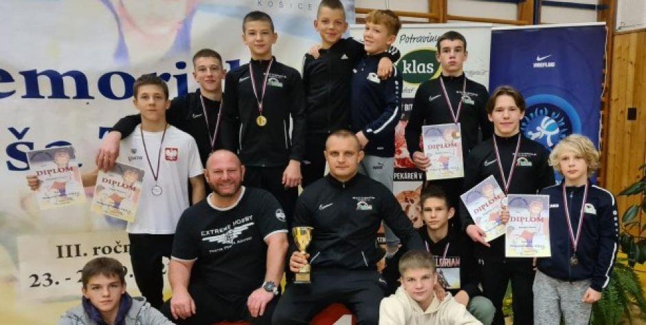 Memoriał Marosa Talla na Słowacji - WLKS Nowe Iganie na podium