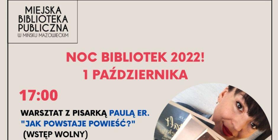 VIII wydanie ogólnopolskiej akcji „Noc Bibliotek” w Miejskiej Bibliotece Publicznej w Mińsku Mazowieckim