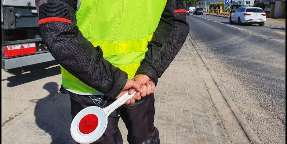 Policja prowadzi działania prewencyjno-kontrolne dotyczące niechronionych uczestników ruchu drogowego
