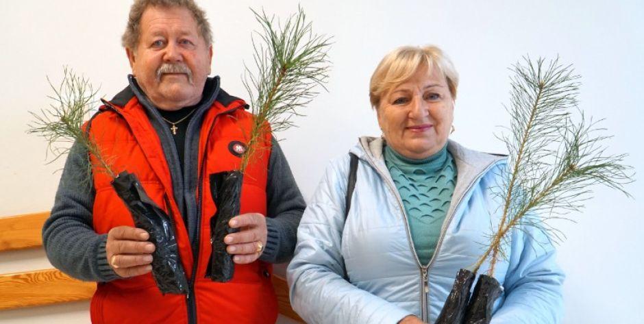 Ogromne zainteresowanie darmowymi drzewkami od Nadleśnictwa Siedlce w ramach akcji #sadziMy (zdjęcia, film)