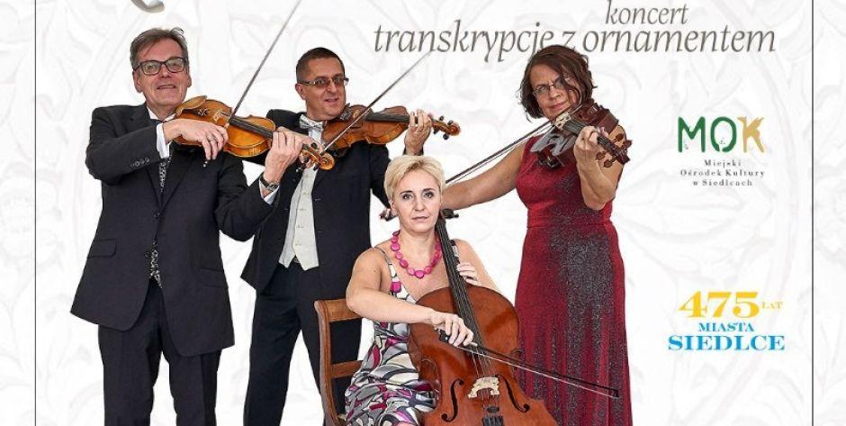 Koncert kwartetu smyczkowego „Aleksandria” w Siedlcach