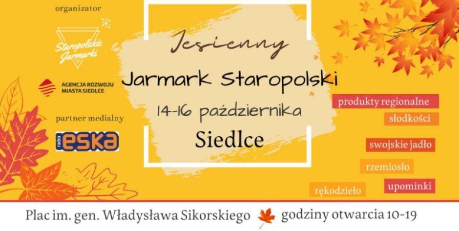 Będzie impreza na Placu Sikorskiego w Siedlcach! Jesienny Jarmark Staropolski 