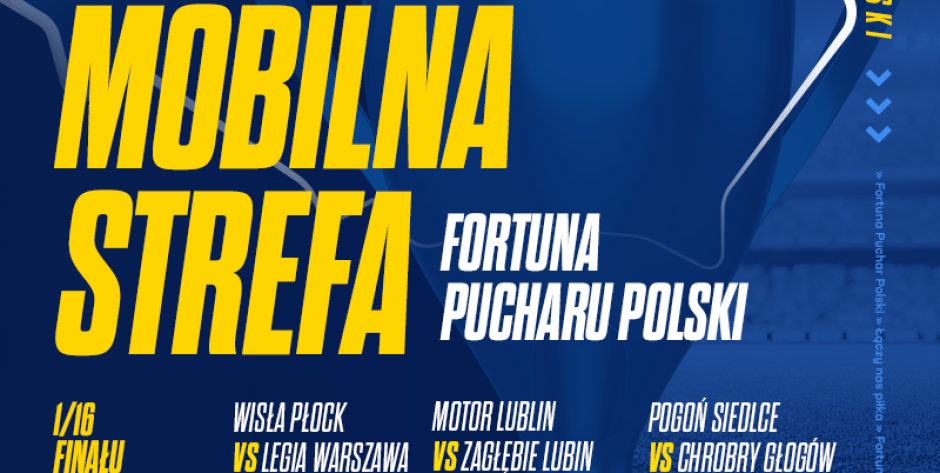 Pogoń go jeszcze nie zdobyła, ale przyjedzie na zachętę - Trofeum Fortuna Pucharu Polski w Siedlcach