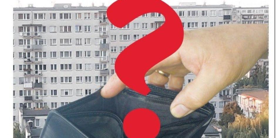 Są już nowe czynsze. Ludzie łapią się za głowy