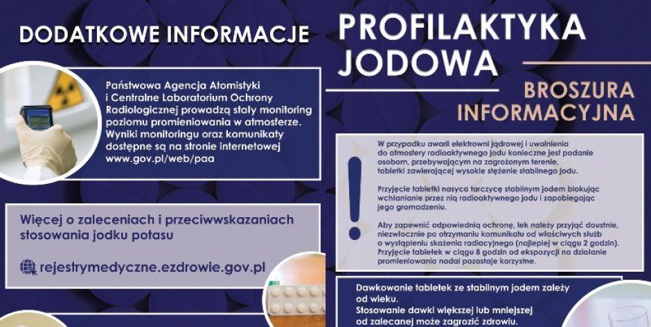 Powiat łosicki: Dwanaście punktów wydawania jodku potasu. Podajemy ich listę z adresami