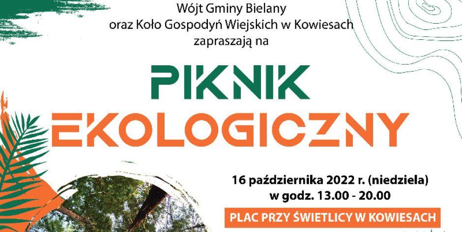Kowiesy zapraszają na Piknik Ekologiczny. To już dzisiaj.  