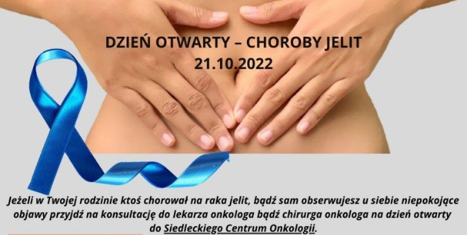 Siedleckie Centrum Onkologii zaprasza na Dzień Otwarty poświęcony chorobom jelit