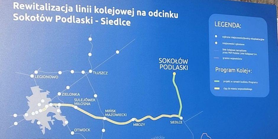Z Sokołowa do Siedlec w 30 minut pociągiem. Umowa podpisana!