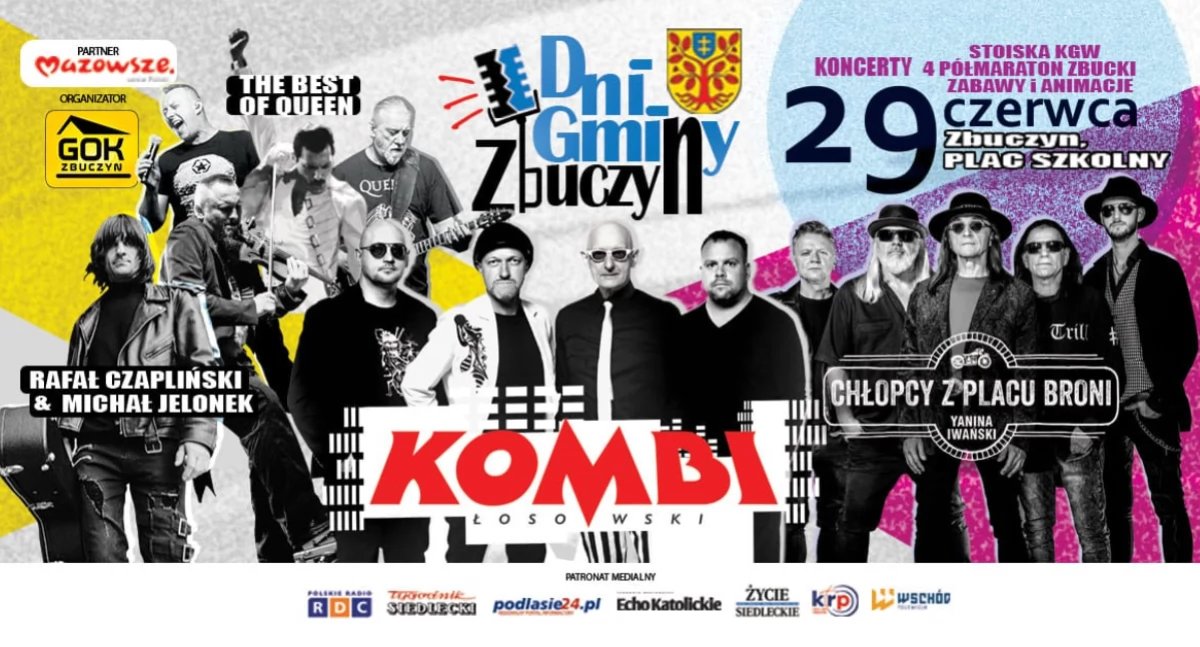 Dni Gminy Zbuczyn: Gwiazdy, biegi i lasery