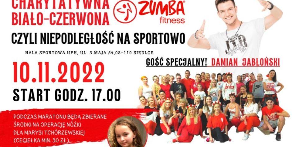 Maraton Zumba Fitness dla siedlczanki Marysi Tchórzewskiej