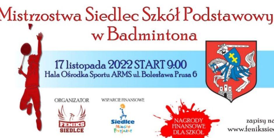 Mistrzostwa Siedlec Szkół Podstawowych w Badmintona