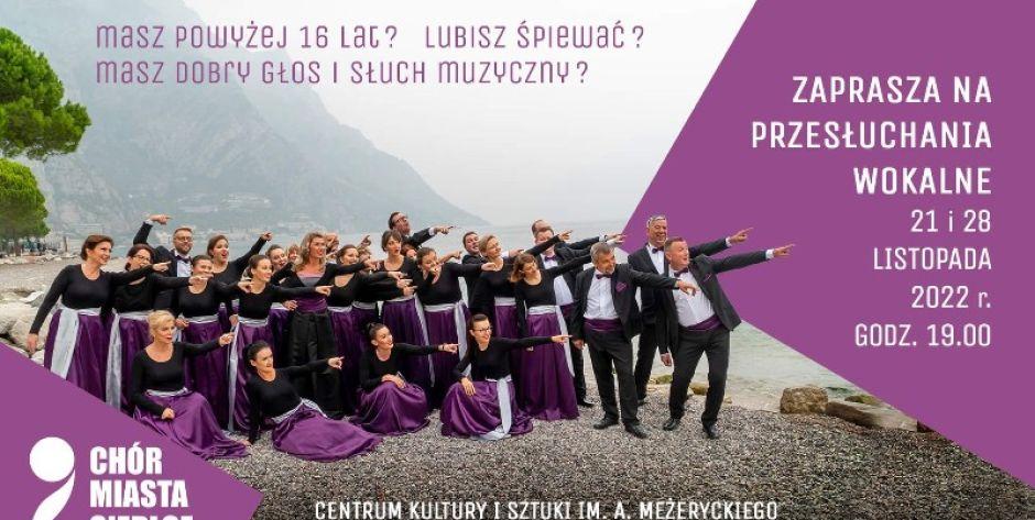 Przyjdź na przesłuchania do Chóru Miasta Siedlce!