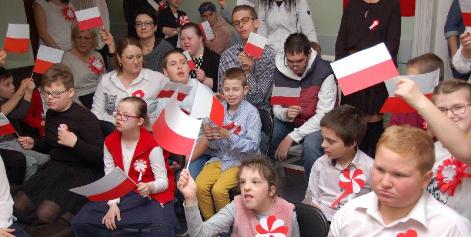 Dzień Niepodległości w Szkolnym Ośrodku Szkolno-Wychowawczyn w Stoku Lackim