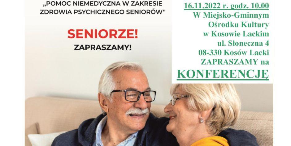 Konferencja dla seniorów: 