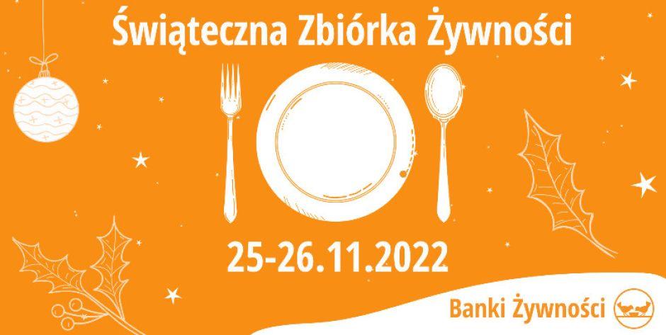 Świąteczna Zbiórka Żywności w sklepach, zorganizowana przez Bank Żywności