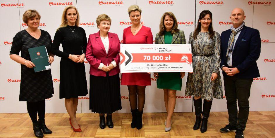 OSP w Nowym Opolu i Błogoszczy z dotacjami od samorządu Mazowsza