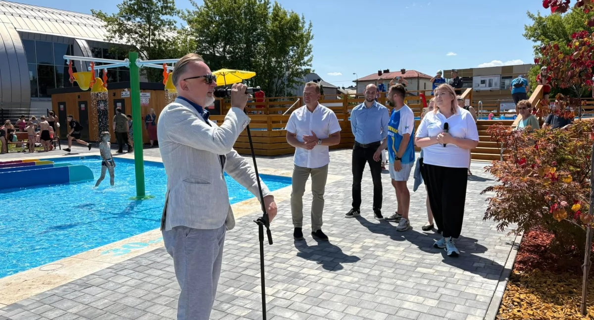 Mińsk Mazowiecki: Otwarto kompleks basenów letnich 