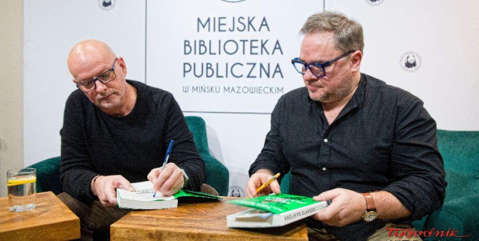 Książka Królik po islandzku - spotkanie autorskie w mińskiej bibliotece